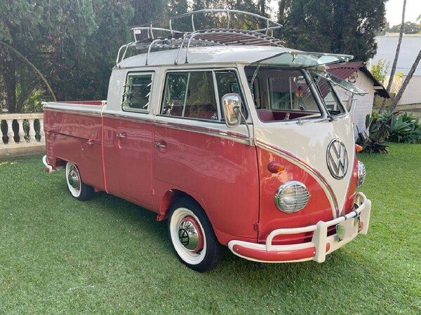 VW KOMBI T1 CABINE DUPLA ALEMÃ, 1962