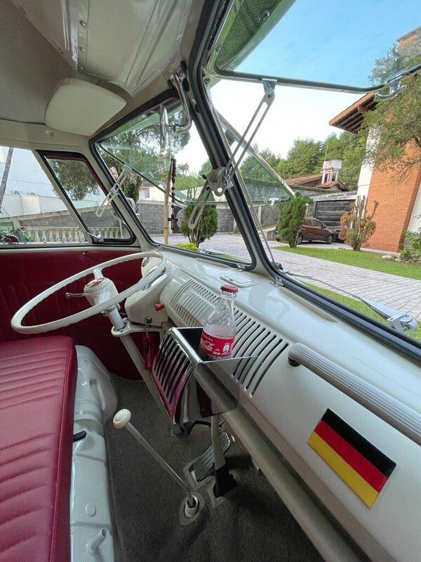 VW KOMBI T1 CABINE DUPLA ALEMÃ, 1962