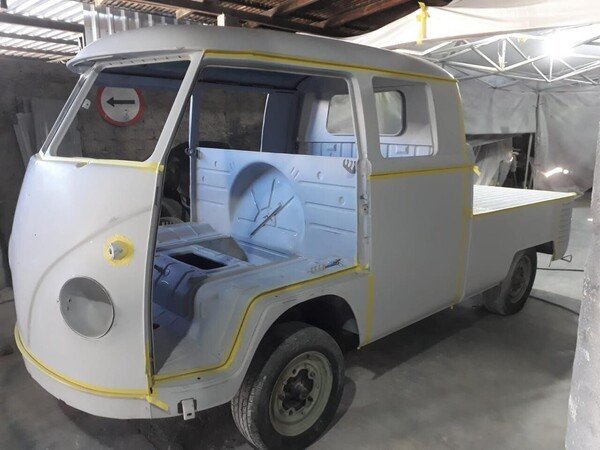 VW KOMBI T1 CABINE DUPLA ALEMÃ, 1962