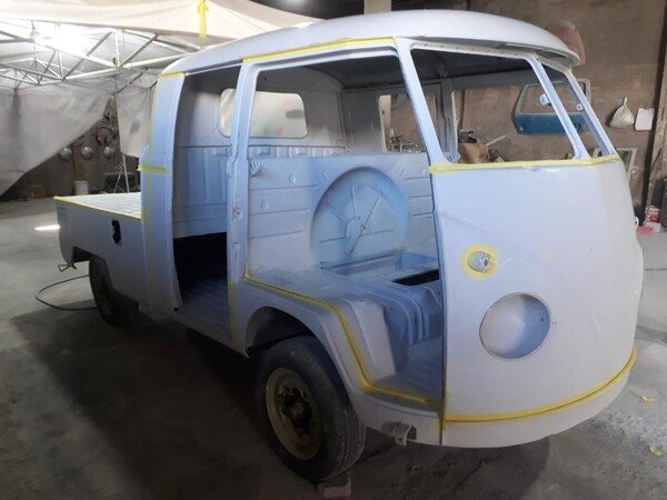 VW KOMBI T1 CABINE DUPLA ALEMÃ, 1962