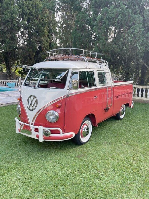 VW KOMBI T1 CABINE DUPLA ALEMÃ, 1962