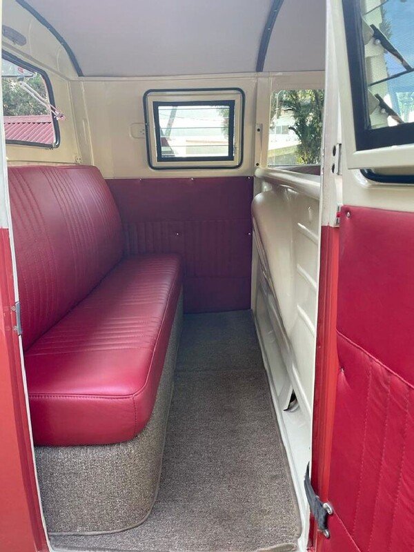 VW KOMBI T1 CABINE DUPLA ALEMÃ, 1962