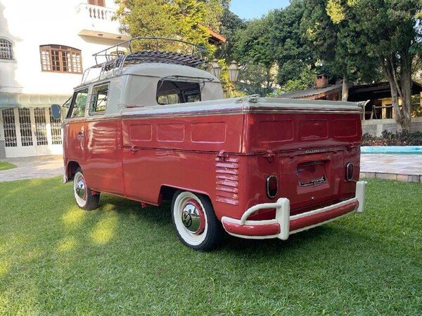 VW KOMBI T1 CABINE DUPLA ALEMÃ, 1962